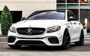 Mercedes-AMG E63 S on Ferrada Wheels (FR7 Matte Black) 2019 года
